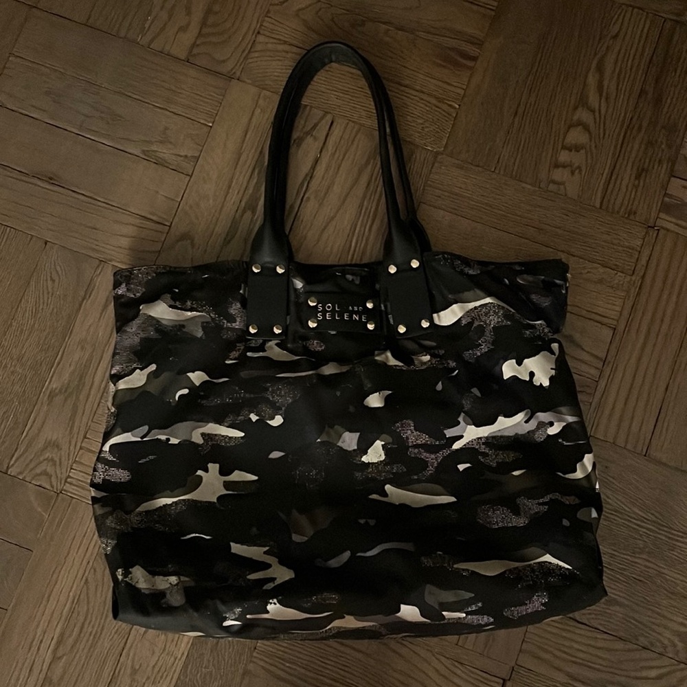 Gently Used REVERSIBLE Sol and Selene Tote Bag.